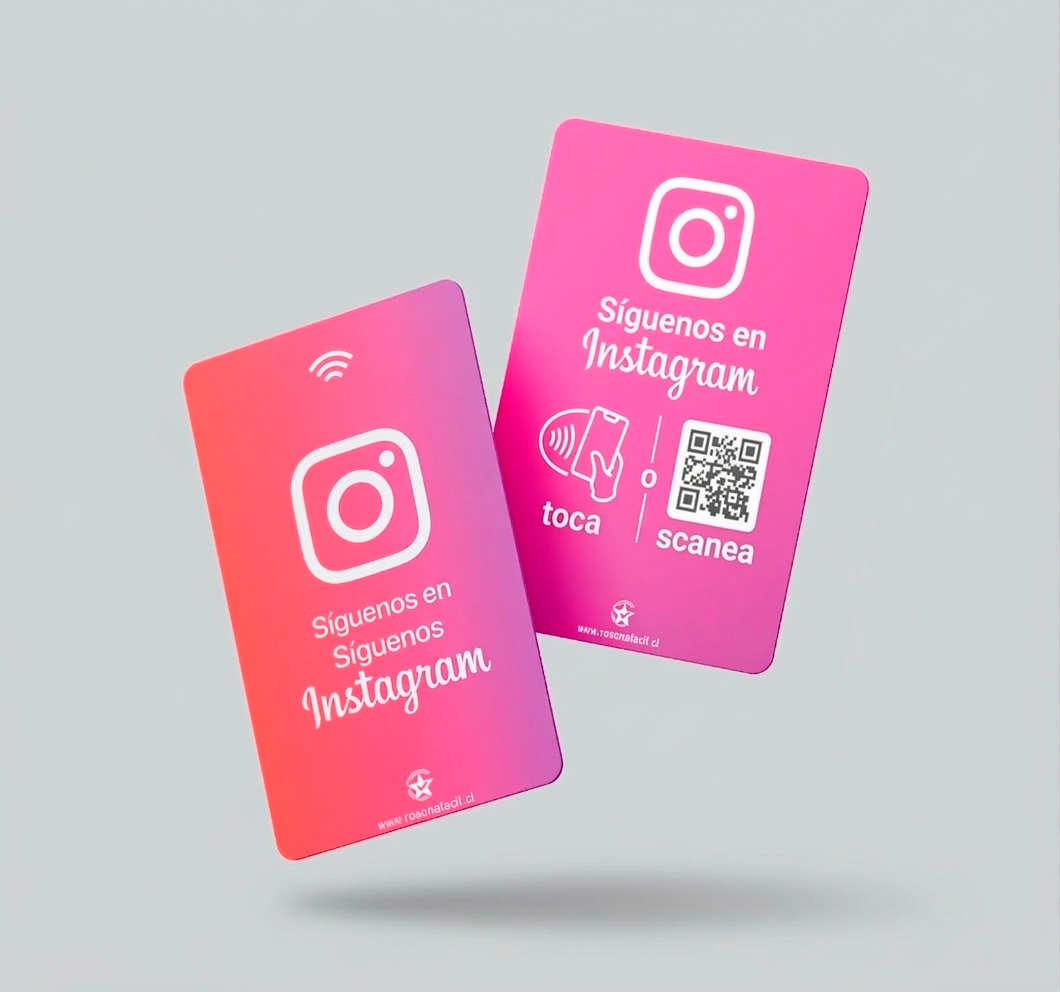 Tarjeta NFC Instagram