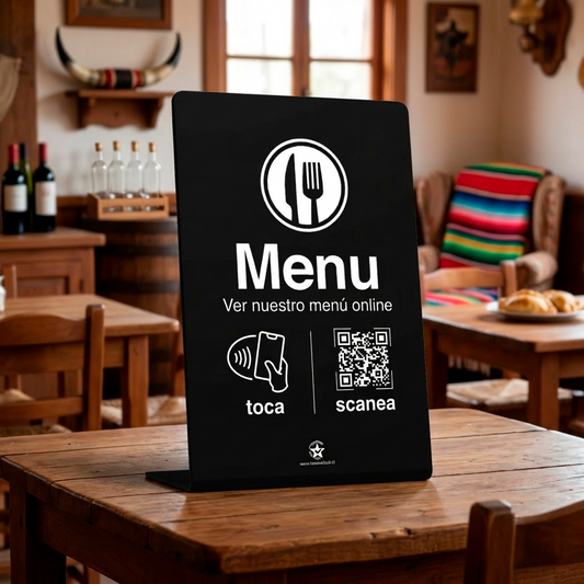 Stand PVC Menú