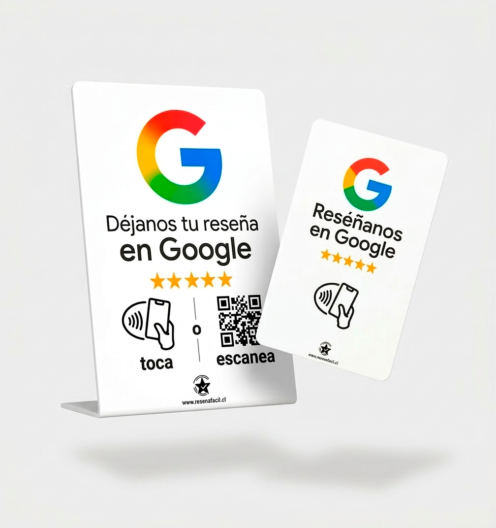 Qué es NFC Google Reviews Chile y cómo funciona